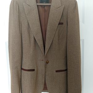 Beautiful Guess Blazer - Chocolate Brown